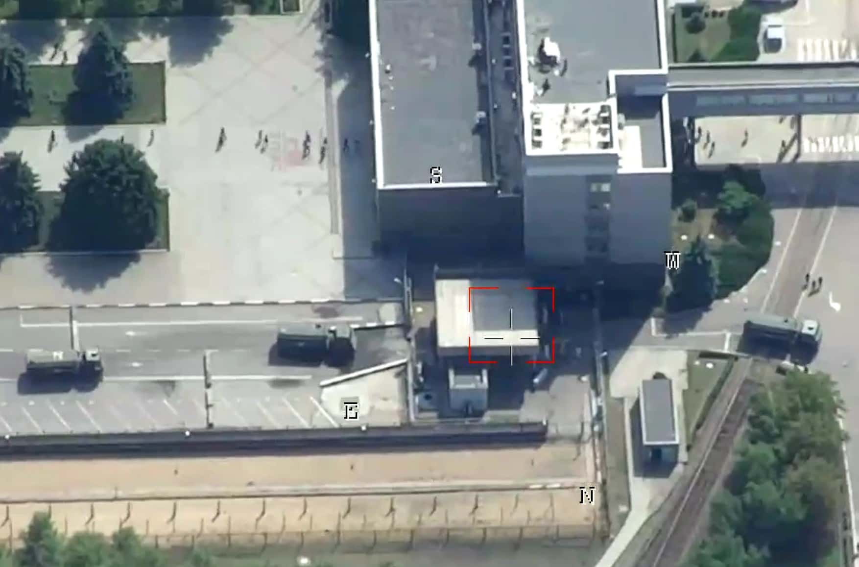 Russian troops deliver unknown cargo to Zaporizhzhia NPP, sources say power plant is mined (video)