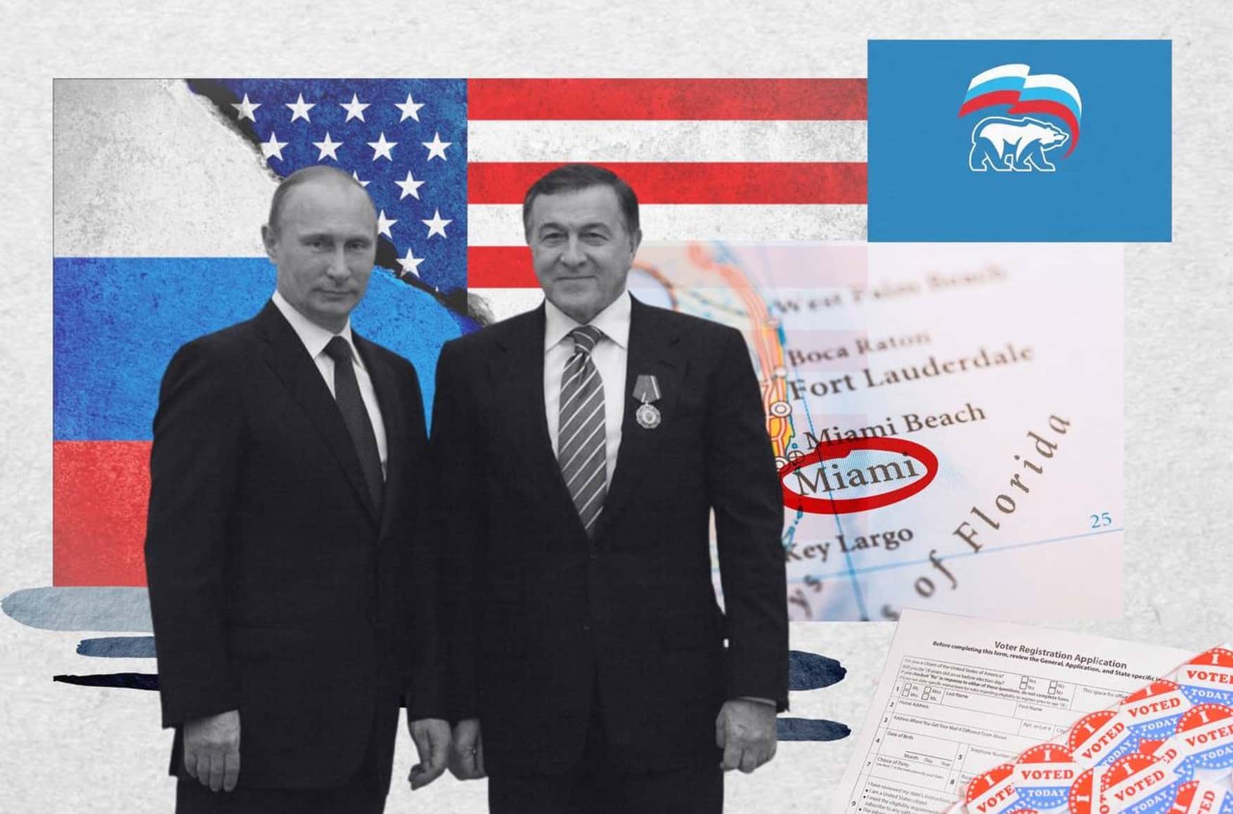 Our man in Miami. Pro-Putin Russian billionaire accused of meddling in U.S. elections evades sanctions, moves family to America