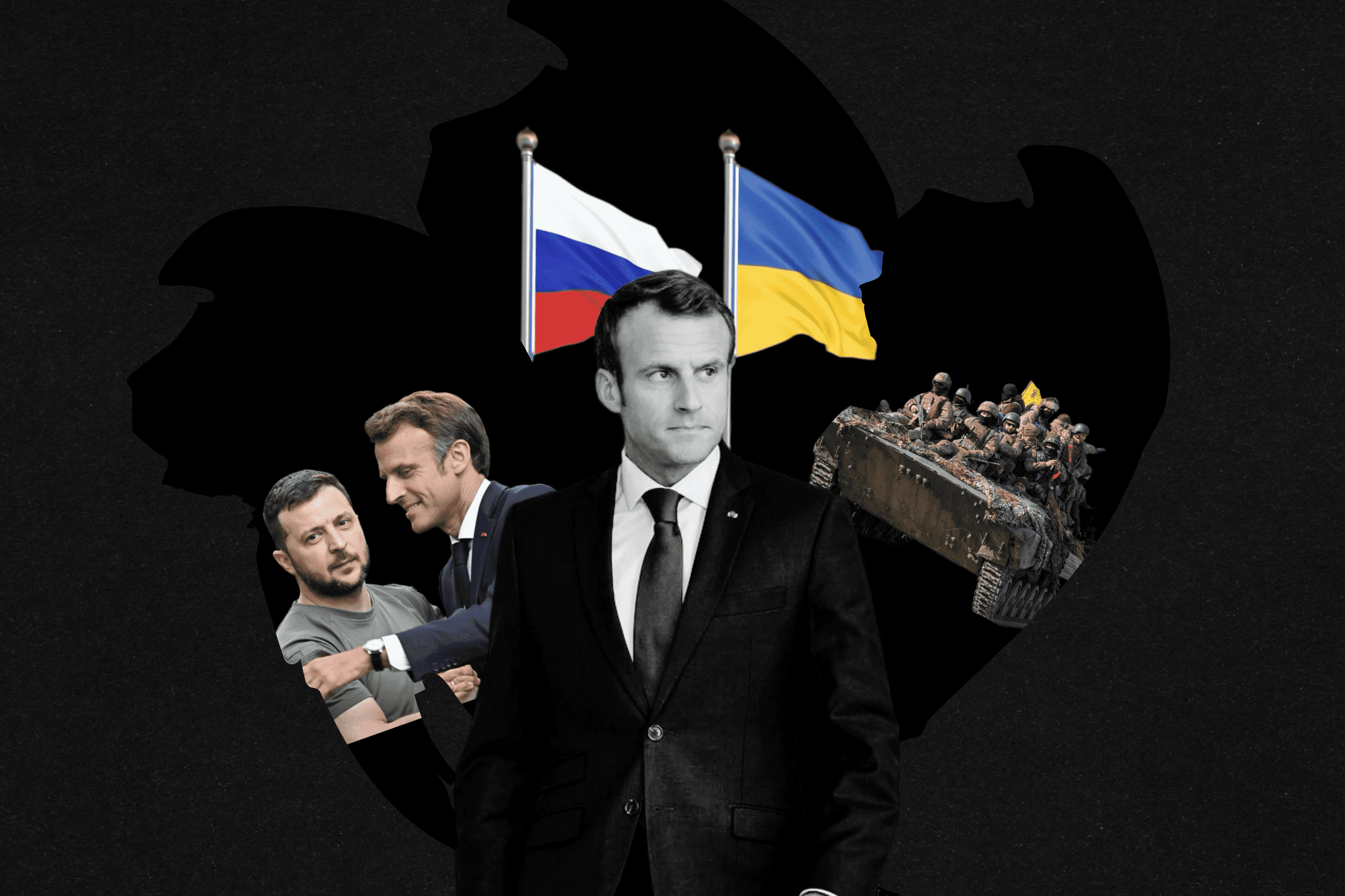 Macron won’t call: French president becomes chief hawk on war in Ukraine