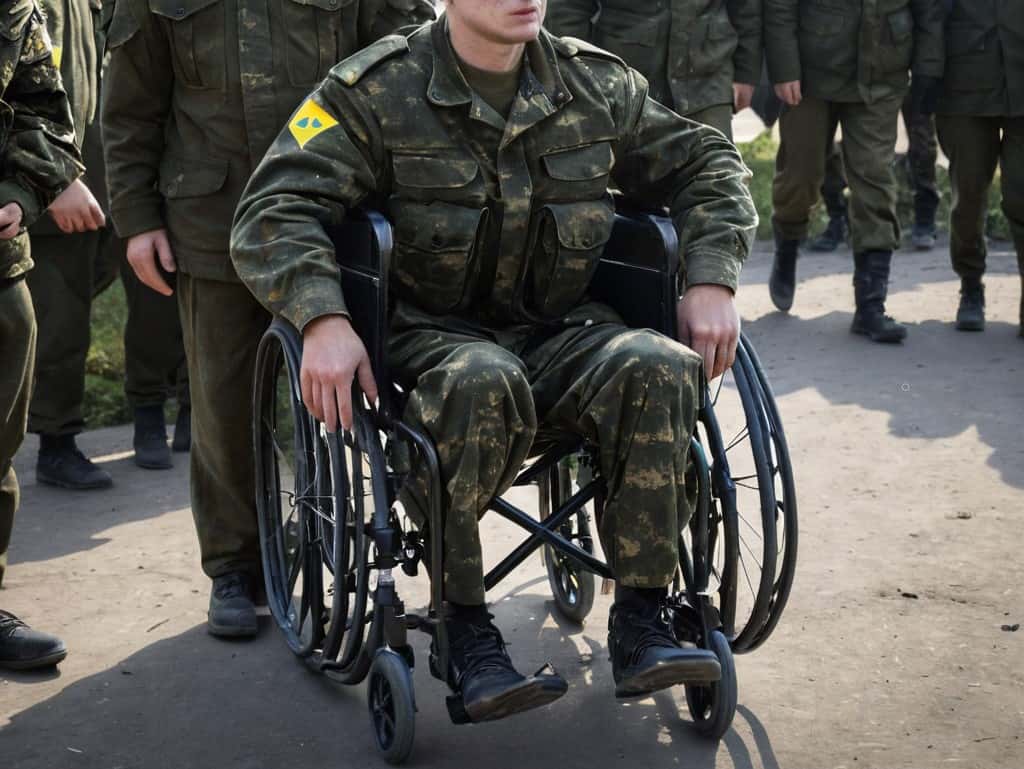 Russian fake claims Ukraine is mobilizing amputees