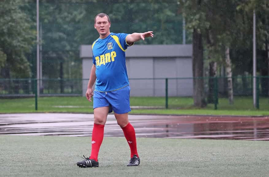 Playing the system: Pro-war politician Mikhail Degtyarev slips free of sanctions and is leading Russia’s bid to rejoin international sports