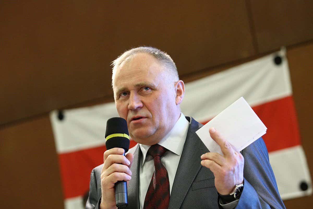 Belarusian opposition figure Mikola Statkevich reportedly returned to the same prison he was released from last week