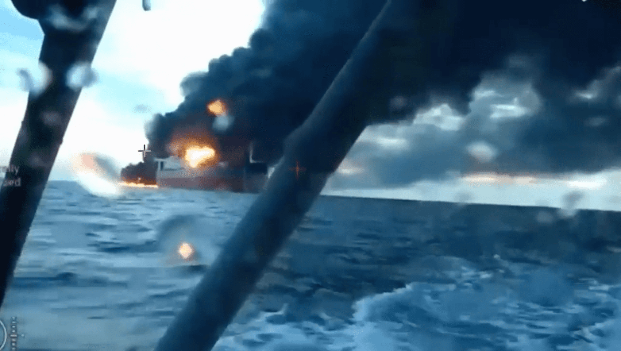 Strikes on two Russian “shadow fleet” tankers in the Black Sea were an SBU operation, Ukrainian media report