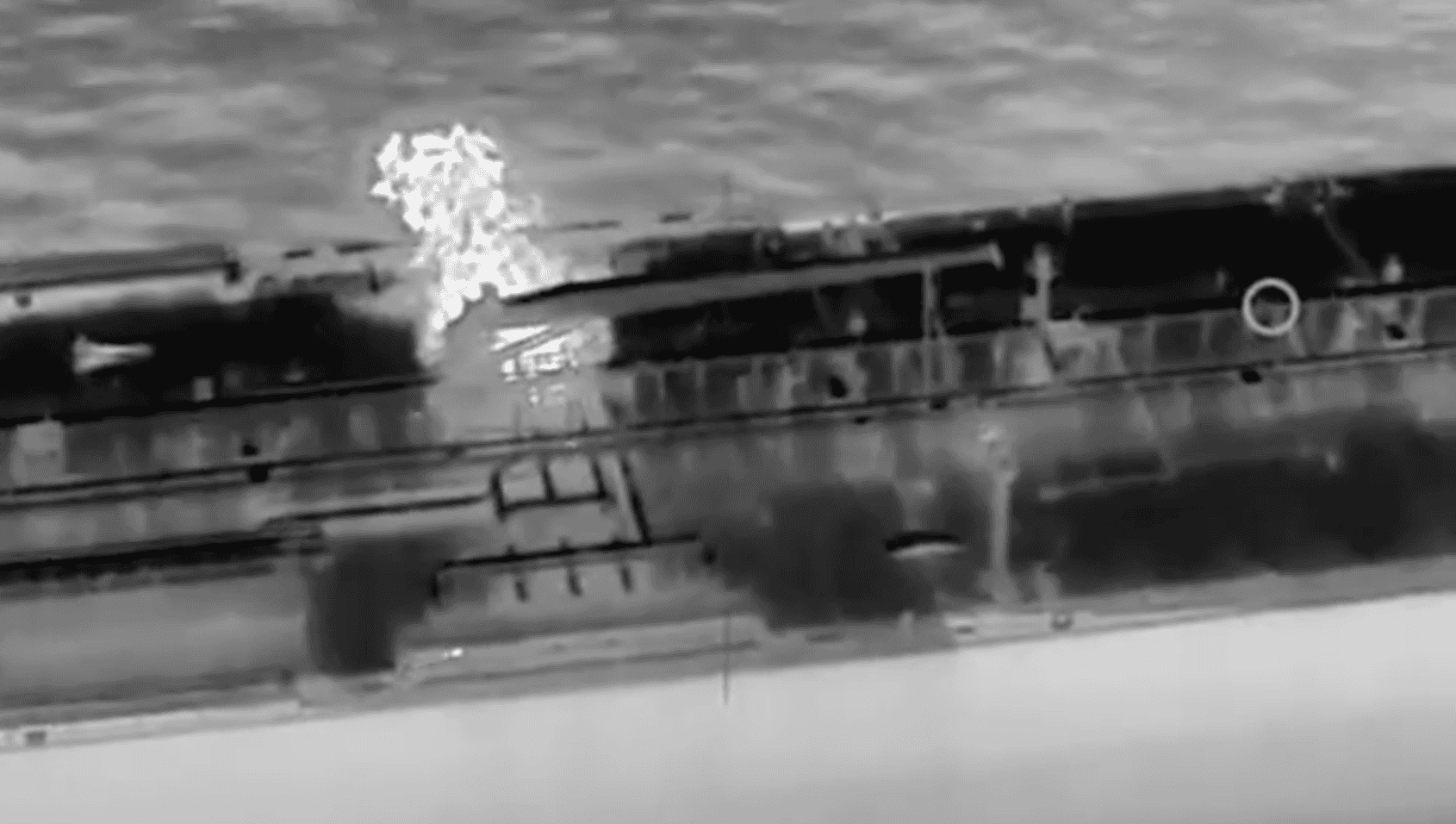 Ukraine says it attacked a Russian “shadow fleet” tanker in the Mediterranean Sea for the first time