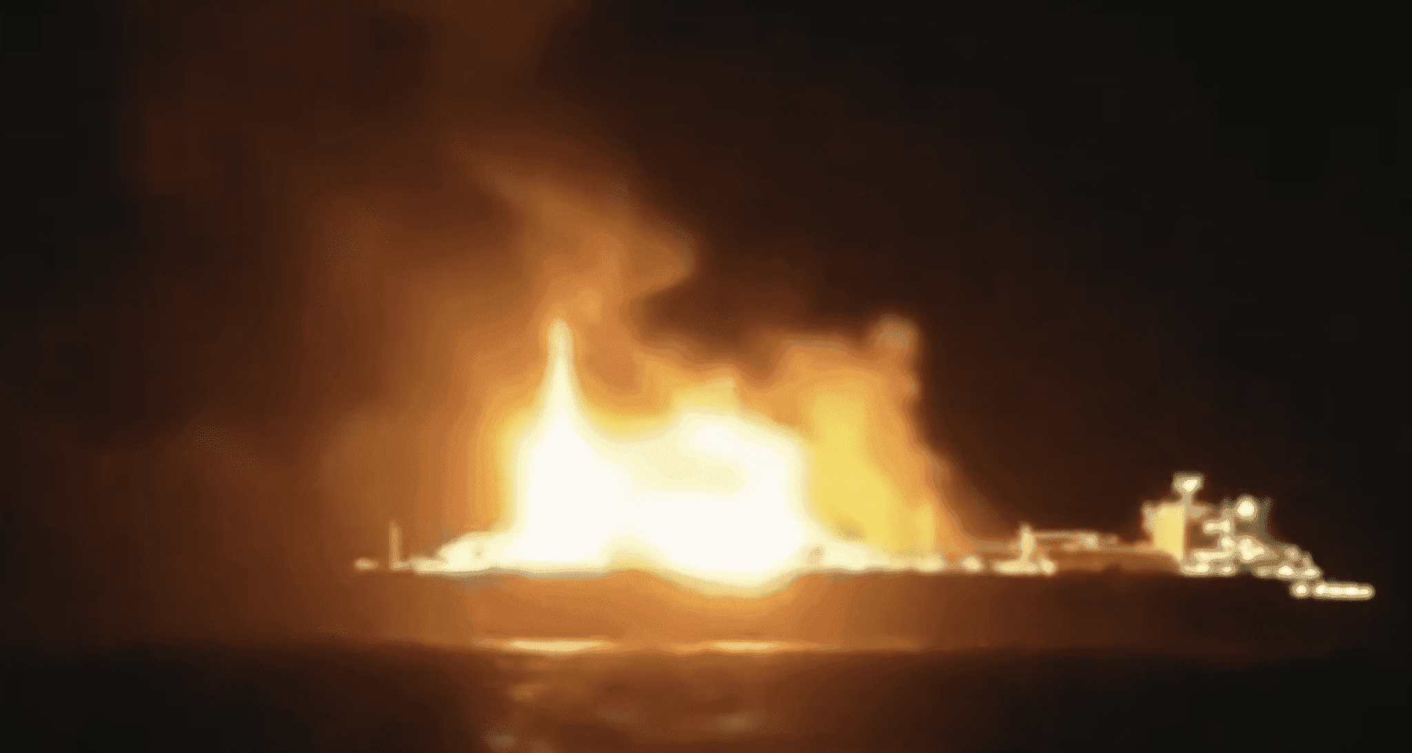 Sanctioned Russian LNG carrier Arctic Metagaz catches fire in the Mediterranean Sea