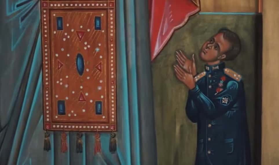 Russian Orthodox icons have begun depicting participants in the full-scale invasion of Ukraine