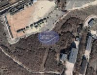 Спутниковый снимок военной части рядом с селом Флотское в Балаклаве