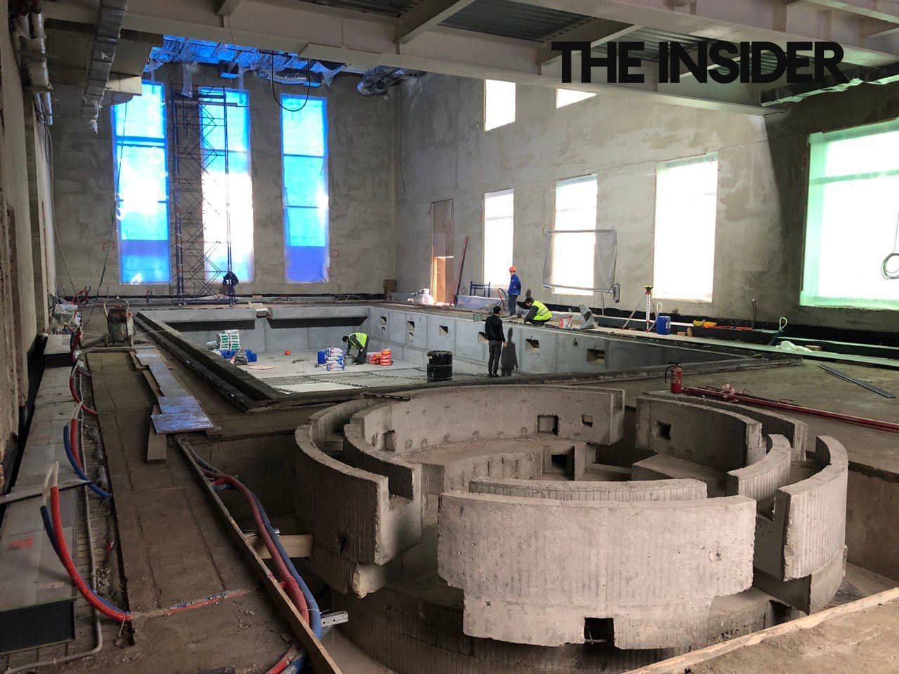 Construction of a spa center with a swimming pool in 2022