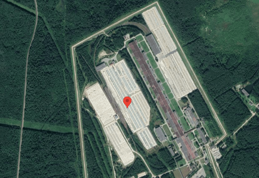 Уральский электрохимический комбинат, Новоуральск 57.301111, 60.069444