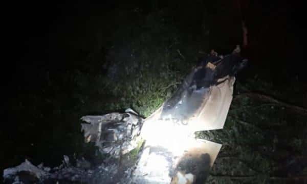 В Эквадоре разбился самолет с кокаином