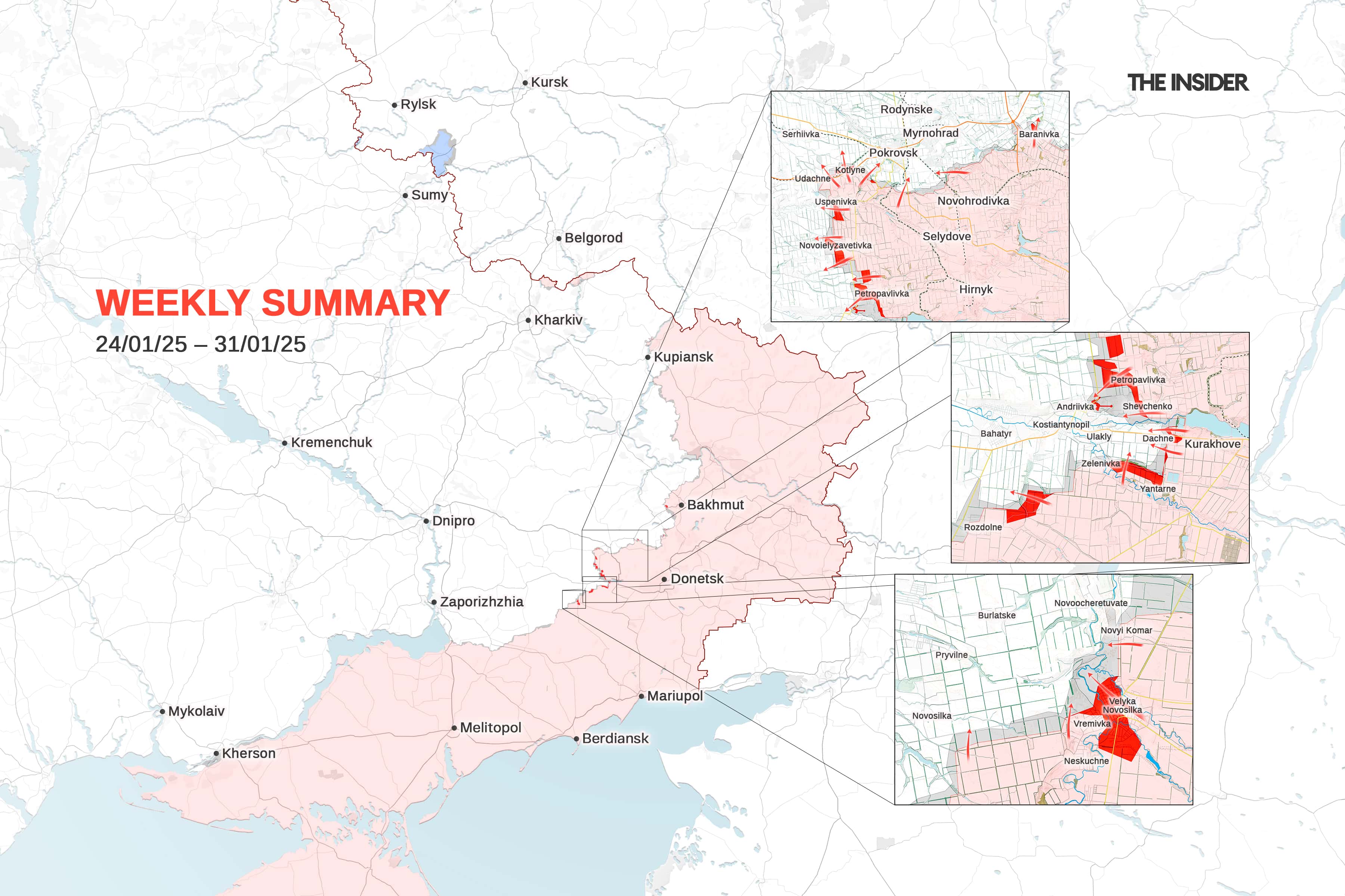Weekly Russia-Ukraine war summary: Russia faced with growing vehicle shortage, AFU withdraws from Velyka Novosilka, lull in Kursk Region
