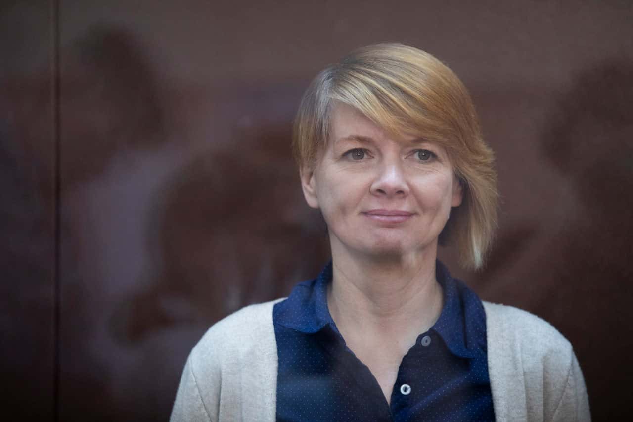 Russian journalist and activist Olga Komleva sentenced to 12 years over ties to Navalny