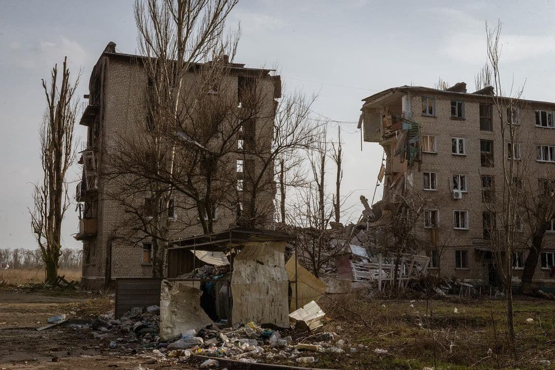 Авдеевка, март 2023