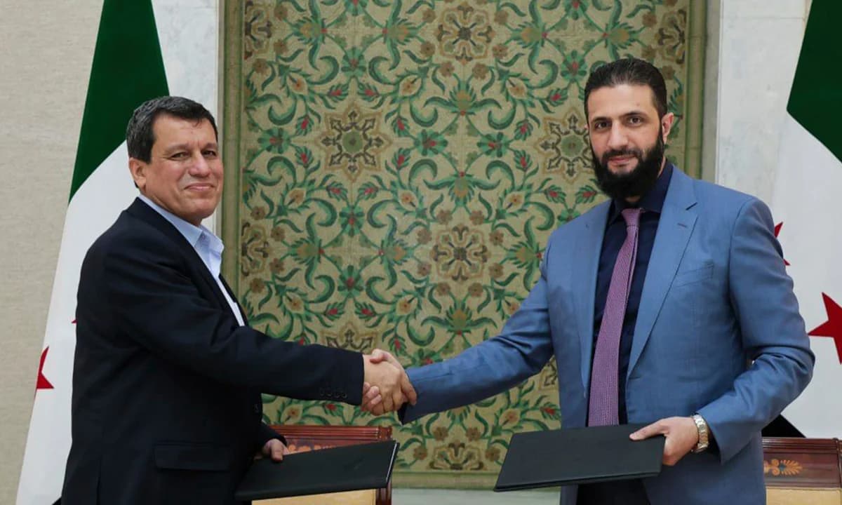 Сирийские курды пошли на соглашение с новыми властями