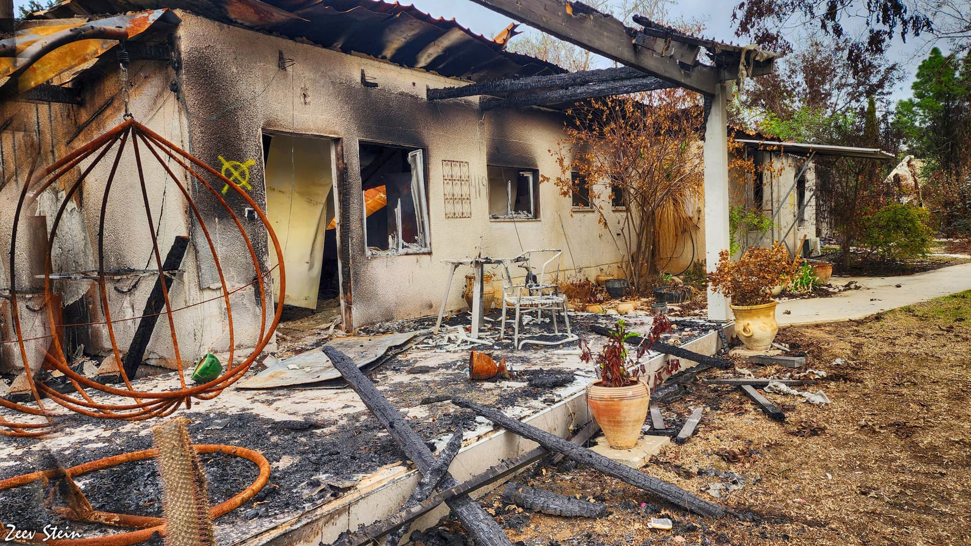 Каждый четвертый житель Нир-Оза был убит или похищен в Газу