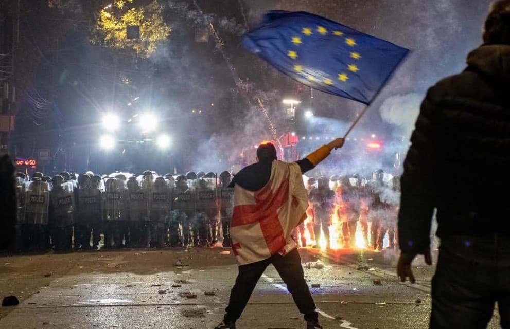 Протесты против фальсификации парламентских выборов 2024 года жестко подавлялись