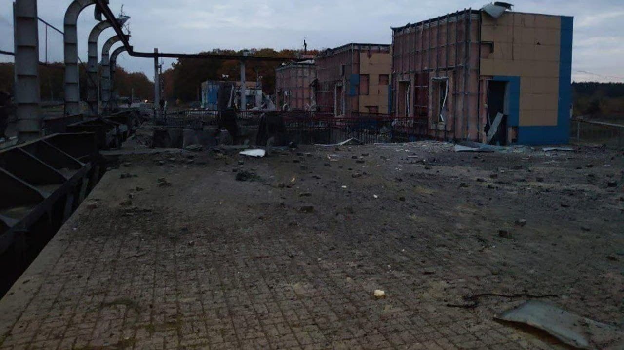 Последствия удара из HIMARS по плотине Белгородского водохранилища