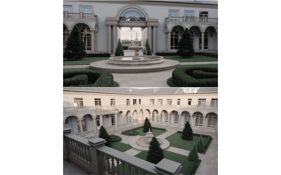 Илл. 2. Внутренний дворик