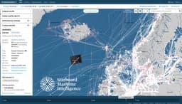 Местоположение танкера Bella 1 / Marinera в Атлантическом океане