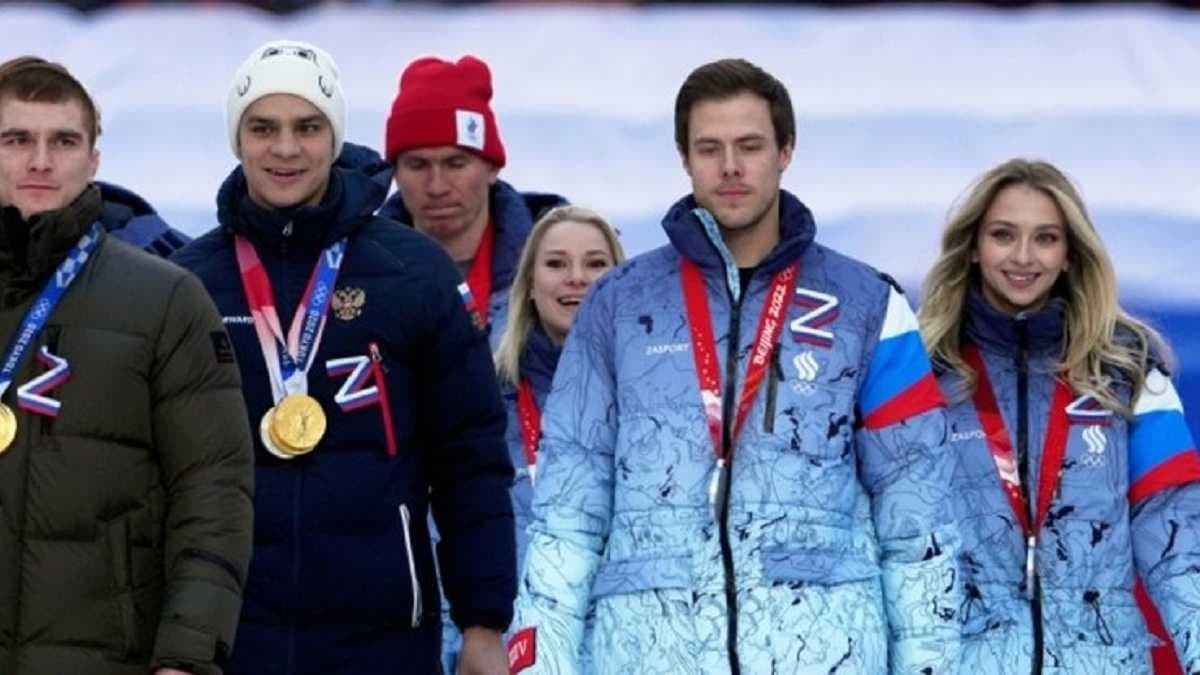 Российские спортсмены на концерте в честь восьмилетия аннексии Крыма