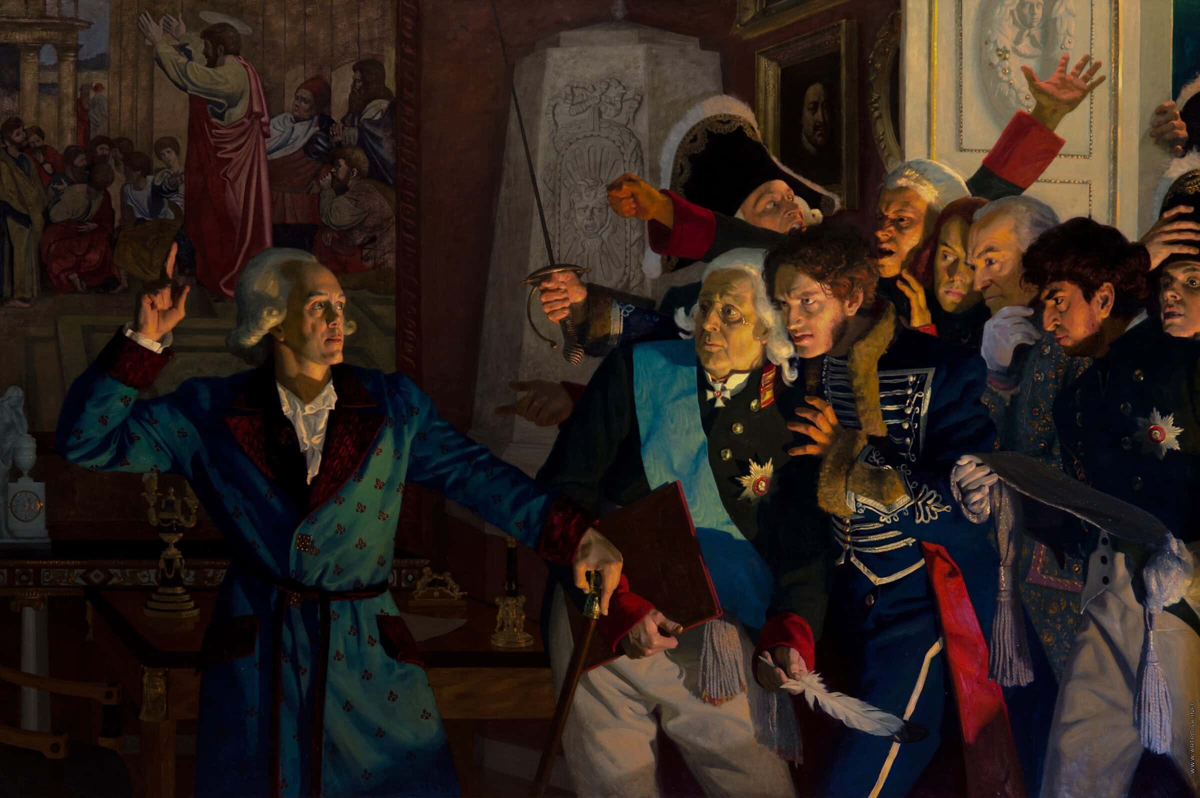 Шарф или табакерка? Проблема сменяемости власти в России на примере убийства Павла I