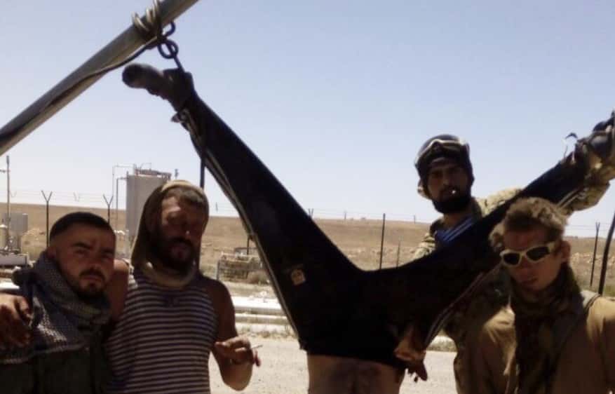 Центр «Досье» выяснил имена палачей ЧВК Вагнера, забивших кувалдой сирийца в 2017 году