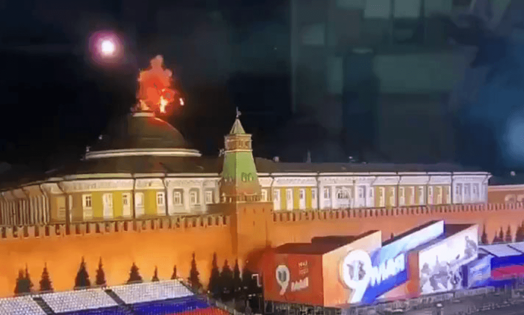 СК России возбудил дело о «теракте» после попытки атаки БПЛА на Кремль