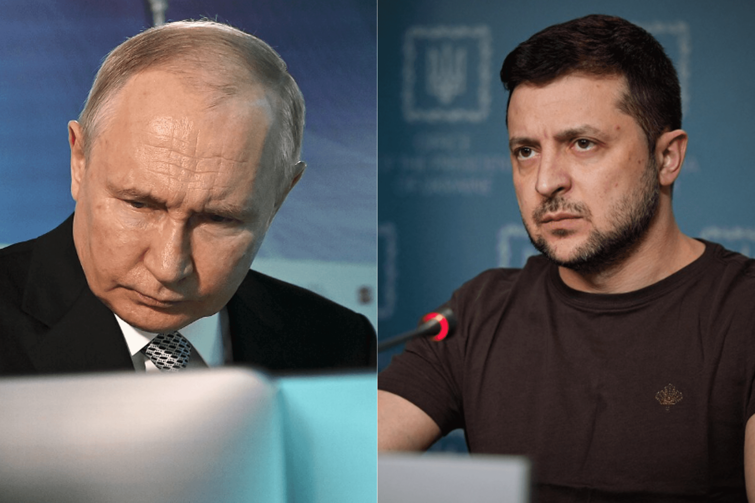 Зеленский заявил, что готов встречаться на переговорах только с Путиным. Путин неоднократно говорил, что переговоров с Зеленским не будет