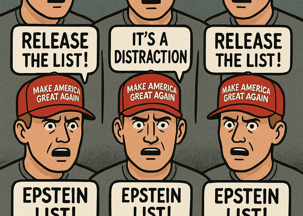 Сеть ИИ-ботов, продвигающих точку зрения Трампа, начала противоречить сама себе из-за раскола в MAGA-сообществе по поводу списка Эпштейна