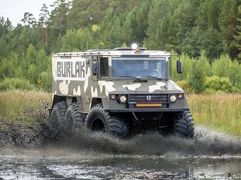 Россия получила оборудование немецкой фирмы для производства вездеходов «Бурлак», интерес к которым проявляет Минобороны РФ