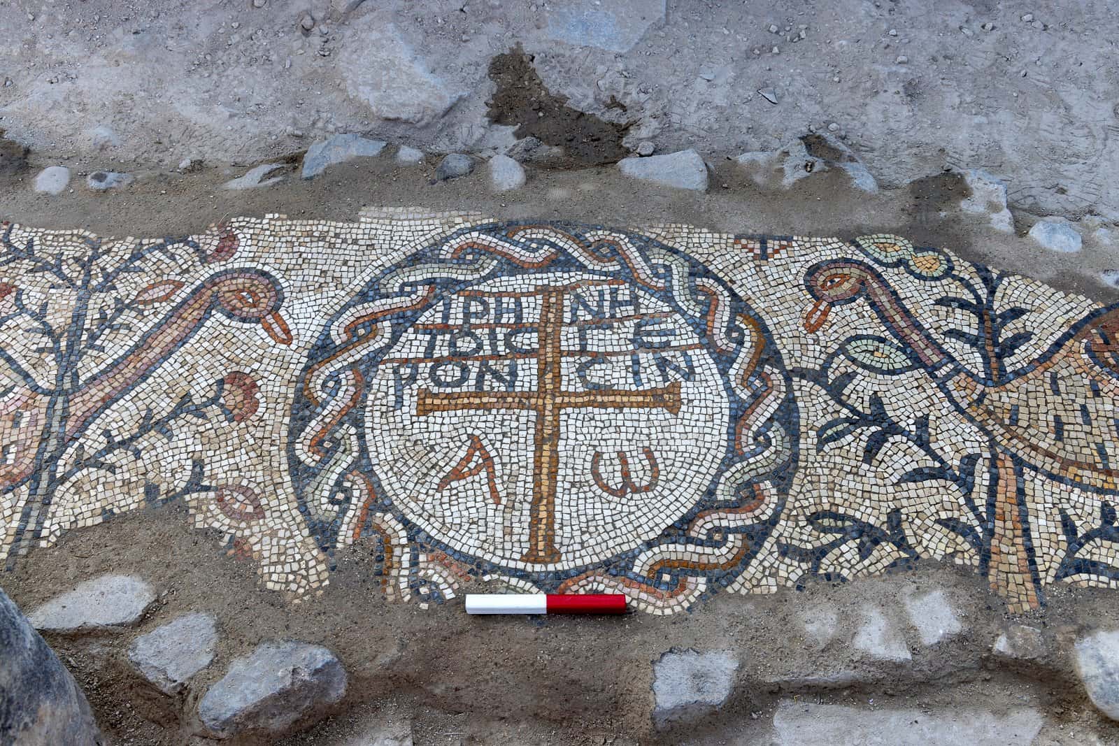 В Израиле обнаружили мозаику, которая может свидетельствовать о существовании самого древнего дома престарелых