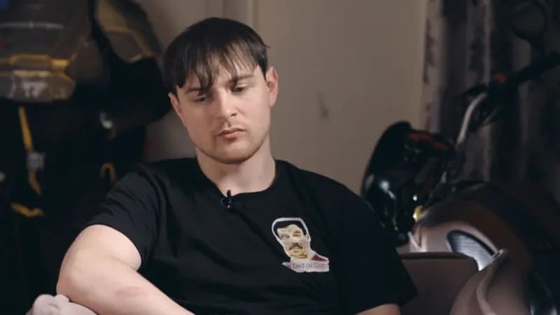 Евгений Коробов. Скриншот видео Би-би-си