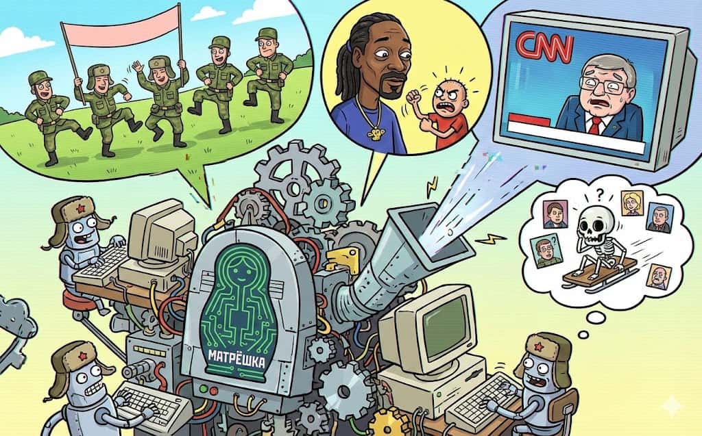 Бот-сеть «Матрёшка» использовала скандал с дисквалификацией украинского скелетониста Гераскевича на Олимпиаде для кампании по дезинформации