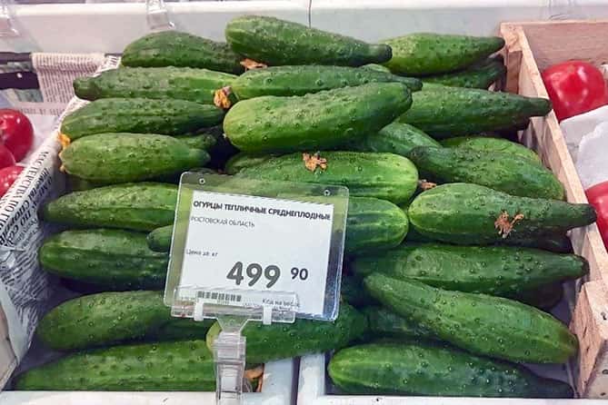 ФАС потребовала от ритейлеров отчитаться о ценах на огурцы