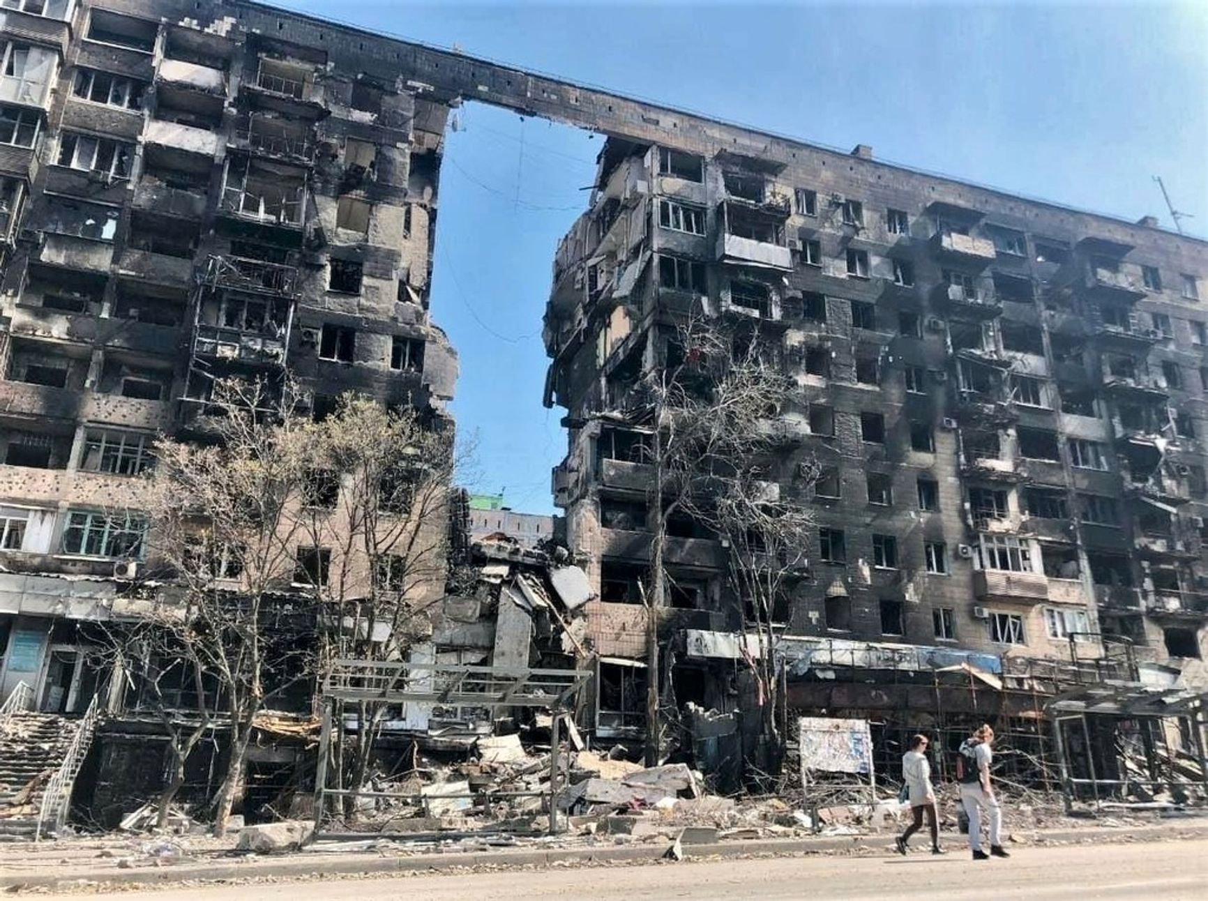 Мариуполь весной 2022 года