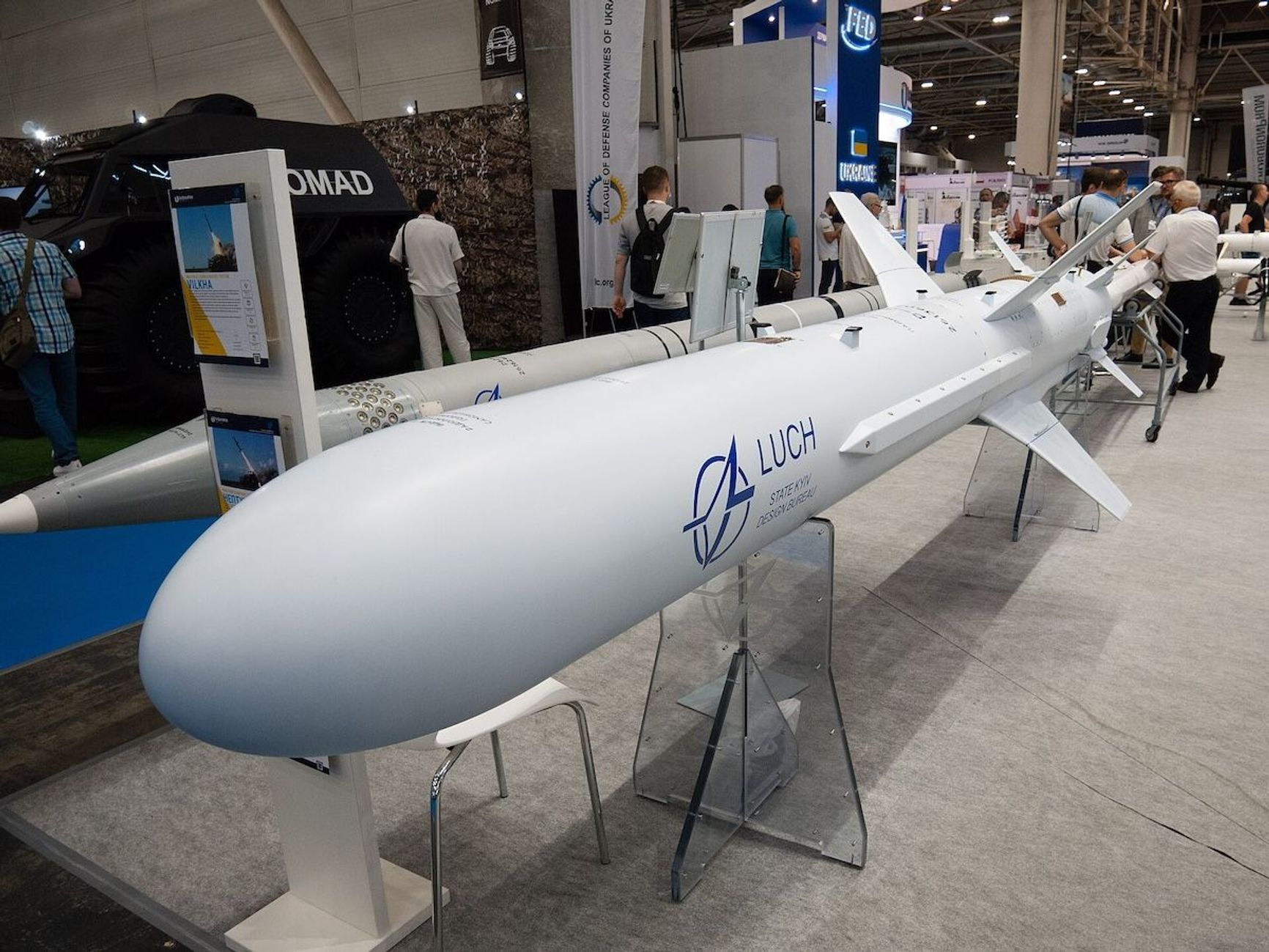 The Neptune cruise missile is credited with the sinking of the Moskva cruiser in April 2022.