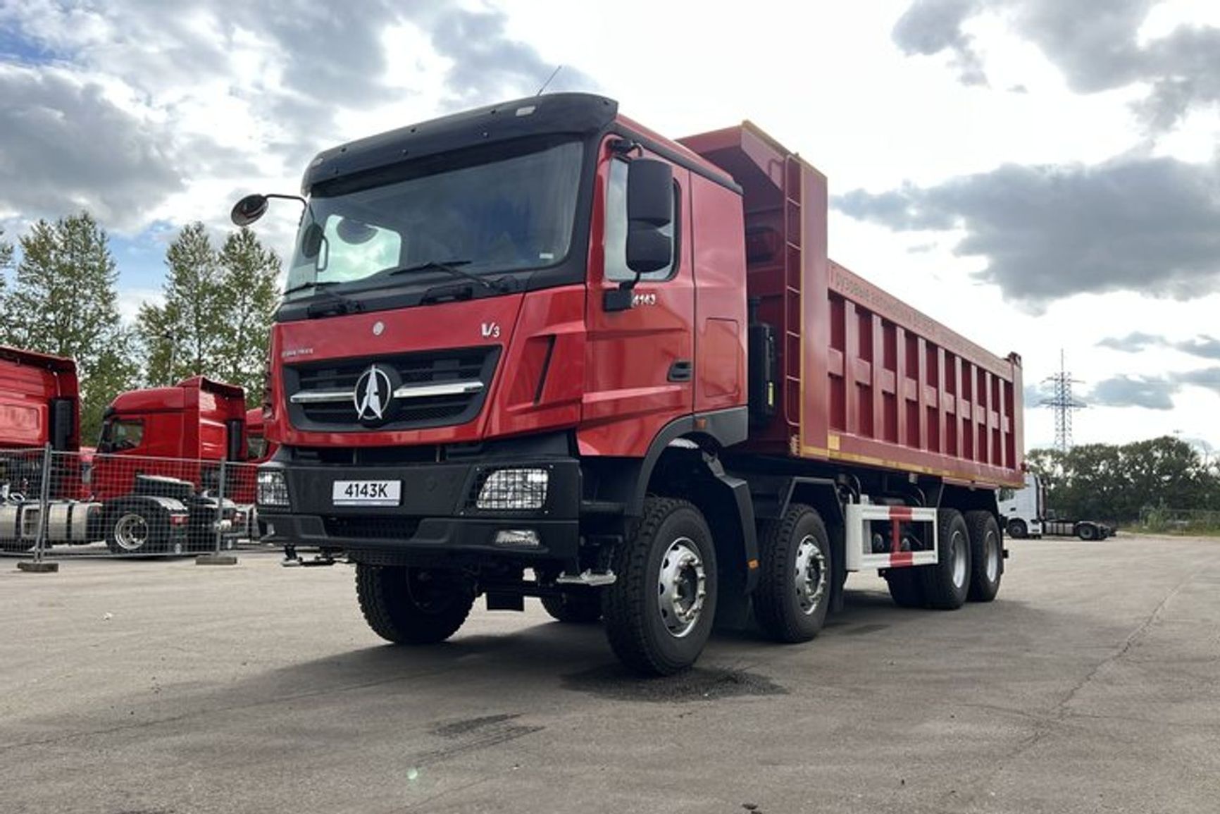 A Chinese truck