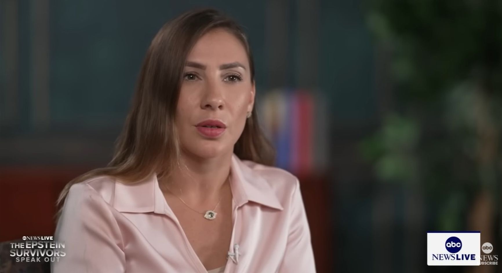 Марина Ласерда дает интервью ABC News