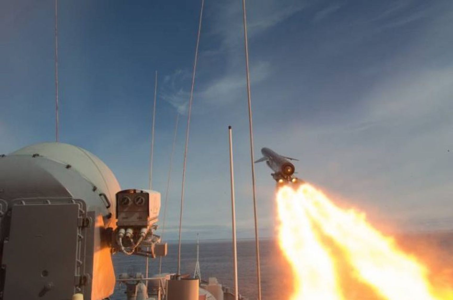 Zircon (SS-N-33) missile test