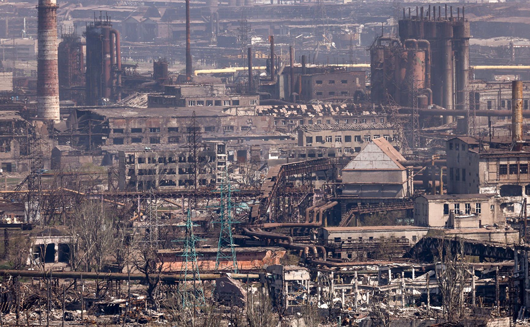The Azovstal steel plant