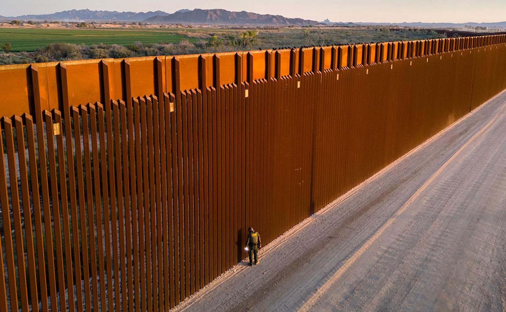 Vice President J.D. Vance stated that Trump would build a wall between the U.S. and Mexico by 2029.
