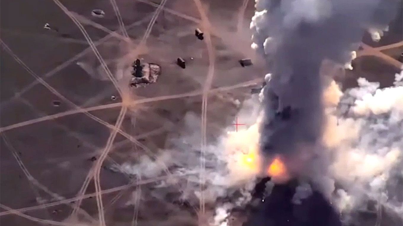 Удар по позиционному району ПВО на Тарханкуте