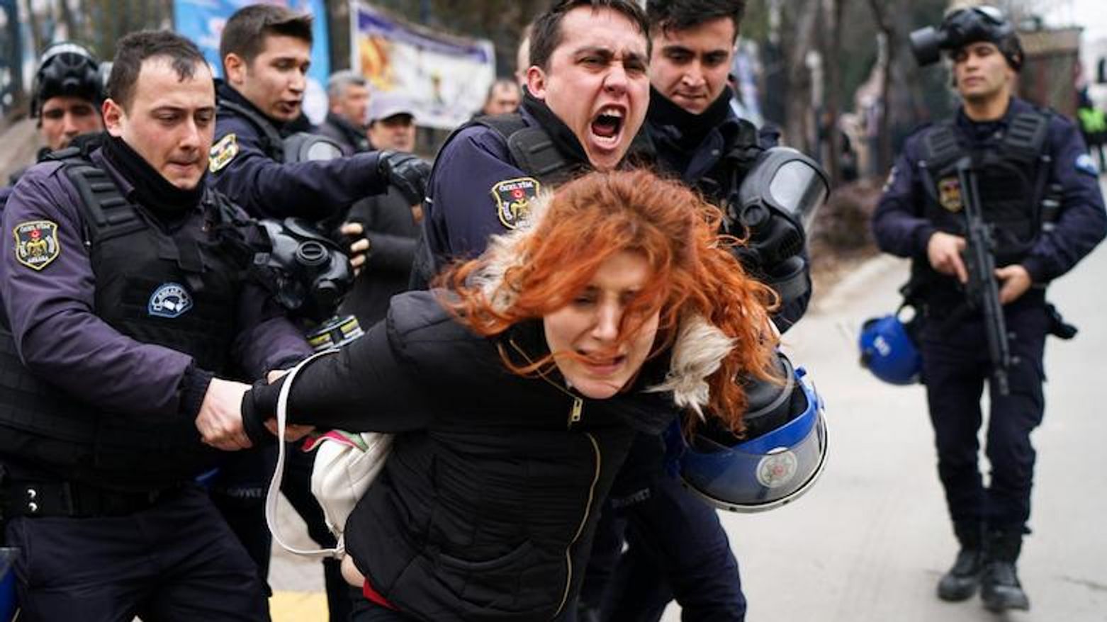 An arrest in Turkey