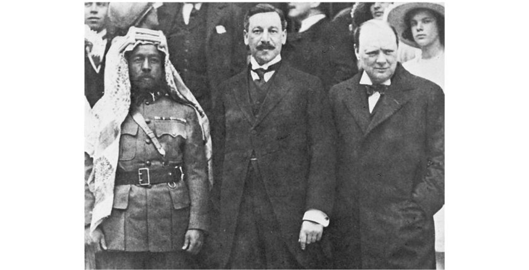 Winston Churchill in Jerusalem, 1921