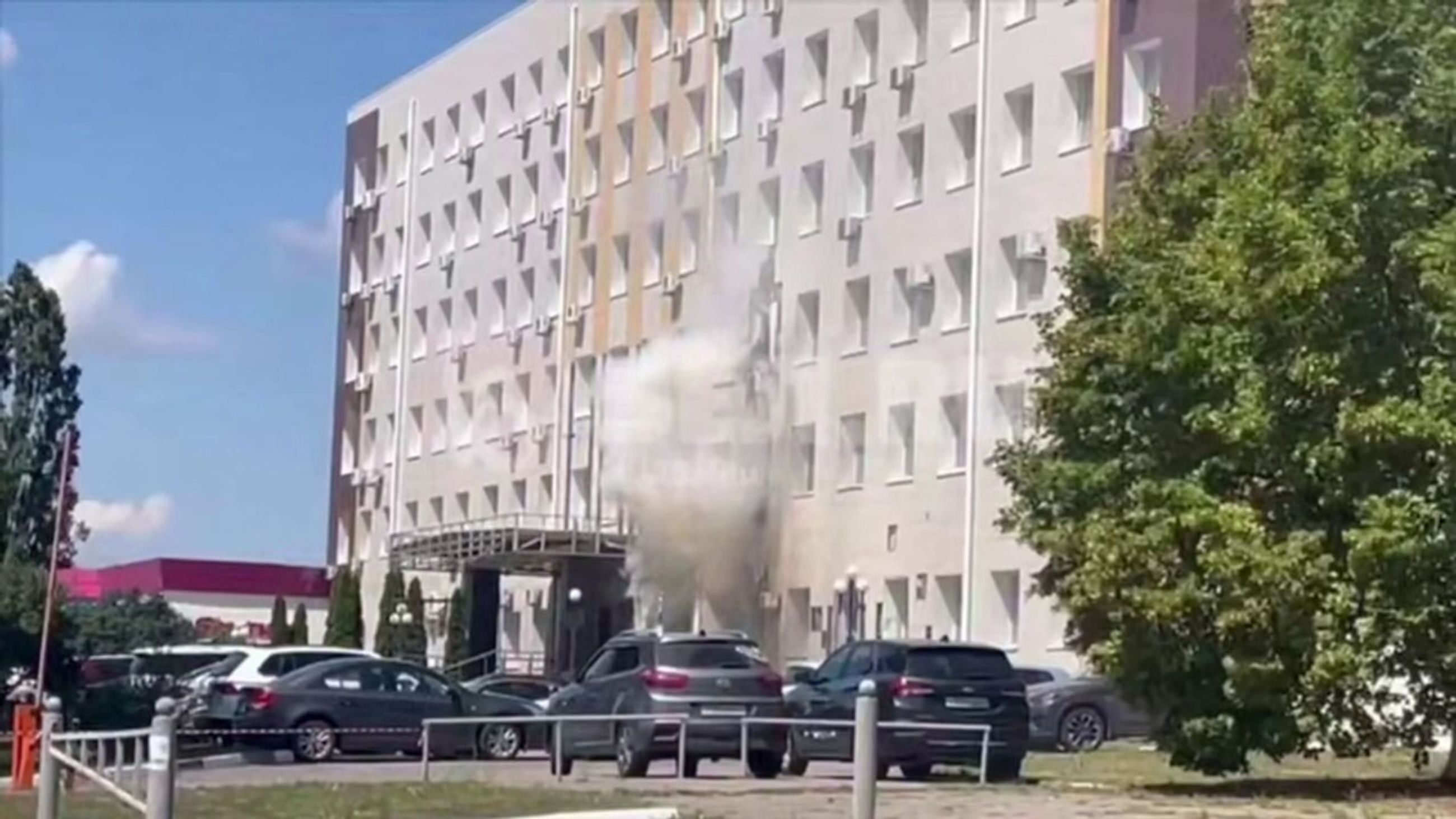 Strike on the Belgorod Regional Court