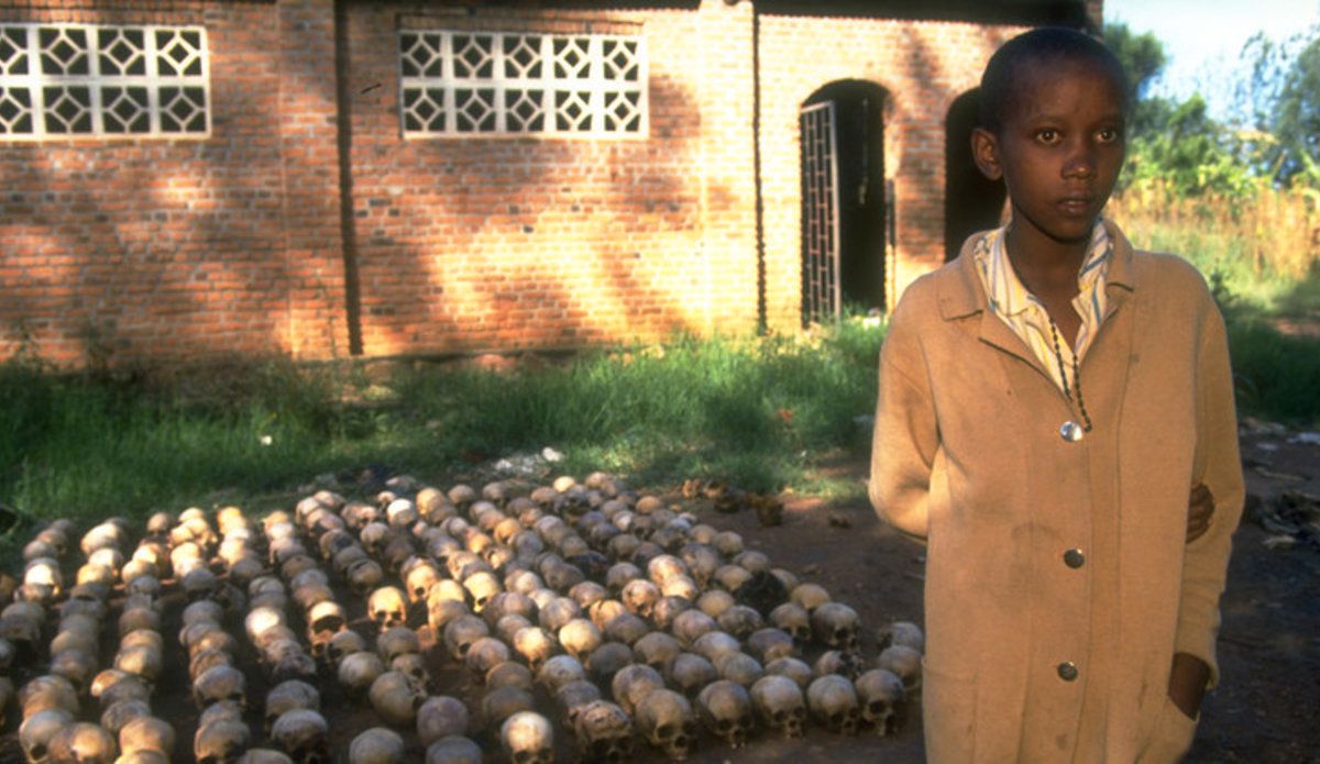 Aftermath of the genocide in Rwanda