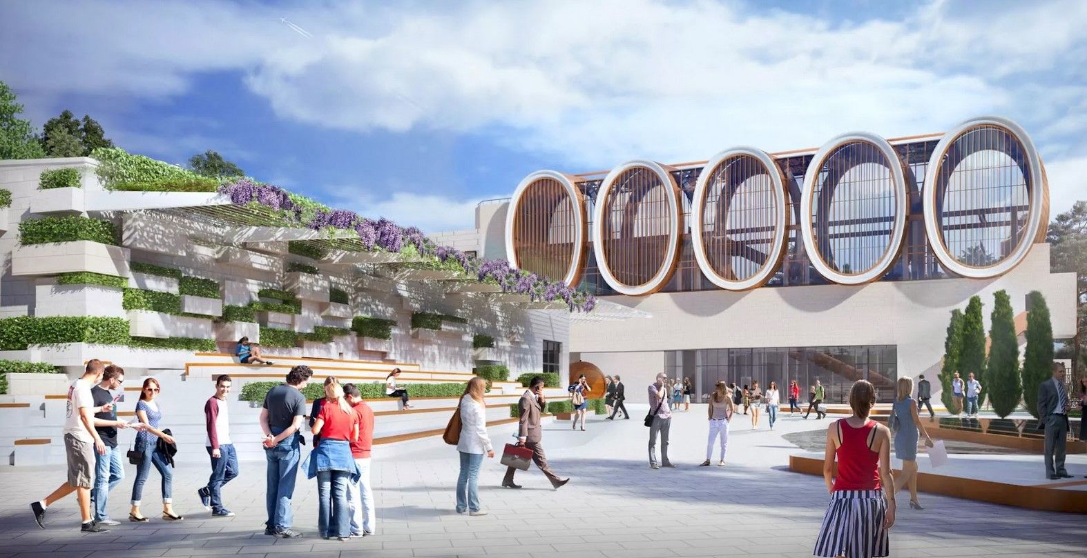 Project of the wine-tourism cluster at the Inkerman winery