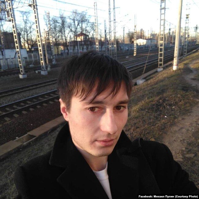 Russian activist Mikhail Pulin