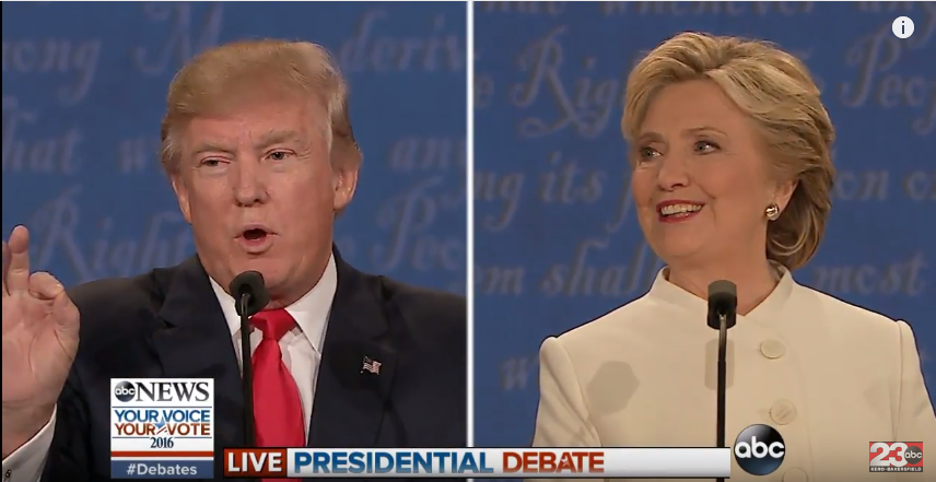 Donald Trump vs Hillary Clinton 3rd Presidential Debate