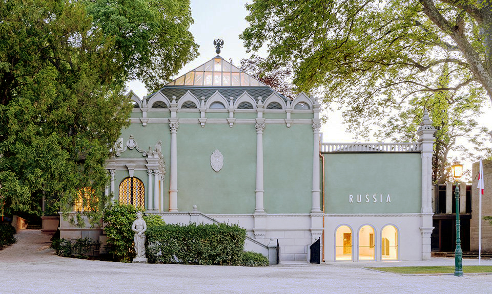 The Russian Pavilion at the Venice Biennale. Photo: Marco Cappelletti
